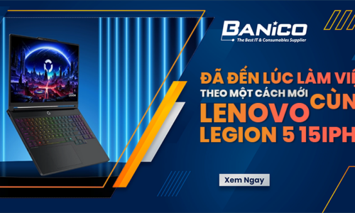 Đã đến lúc làm việc theo một cách mới cùng Lenovo Legion 5 15IPH11