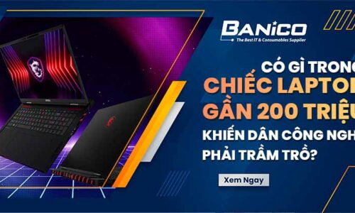 Có gì trong chiếc laptop gần 200 triệu khiến dân công nghệ phải trầm trồ?